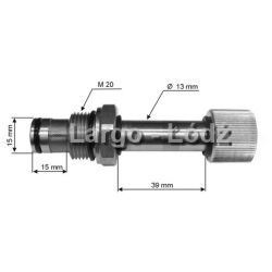 0079819LG Dvojčinný hydraulický ventil 15x15 M20